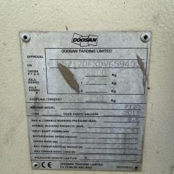 DOOSAN 7-120 S-NO 659400 SOLD